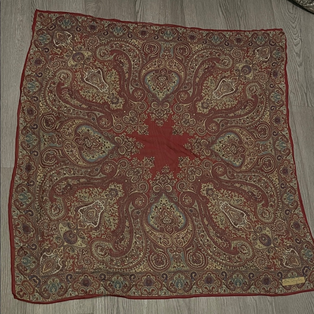 Vintage Ann Taylor Paisley Scarf